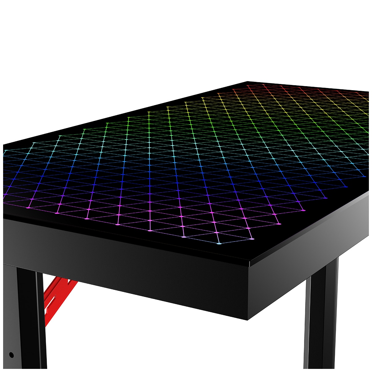 Eureka Ergonomic Explorer Edition Tempered Glass Gaming Desk