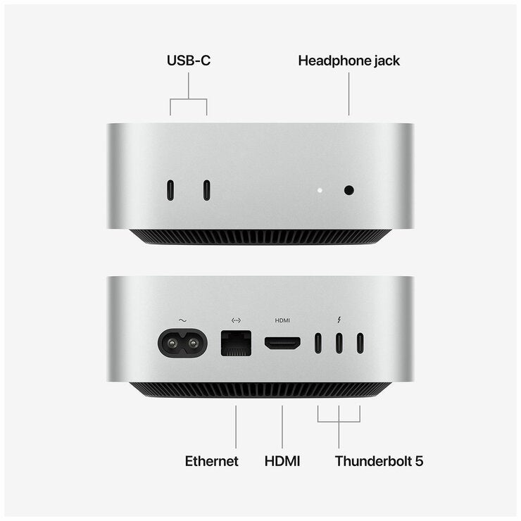 Apple Mac mini with M5 Pro chip 15‑core CPU and 16‑core GPU, 24GB, 512GB SSD Apple Mac mini with M5 Pro chip 15‑core CPU and 16‑core GPU, 24GB, 512GB SSD