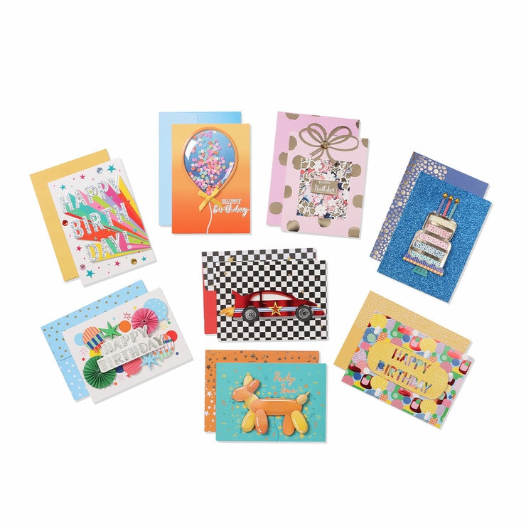 All Occasion Handcrafted Cards - 40 Pack