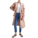 JAG Trench Coat - Blush