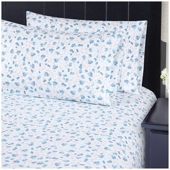 South Point Home Fashion Poly Flannel King Sheet Set 6 Piece