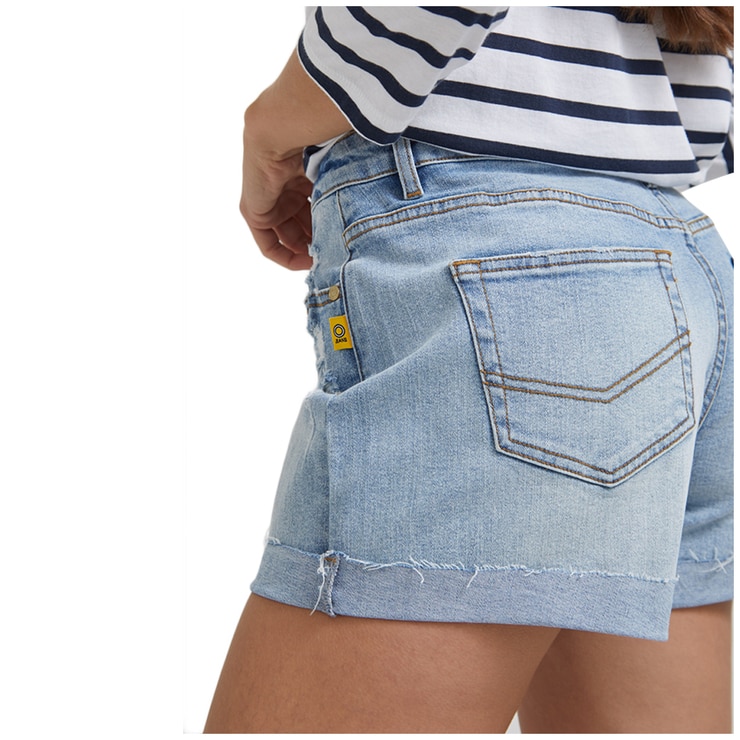Bettina Liano Women's Denim Short - Light Blue Bettina Liano Women's Denim Short - Light Blue