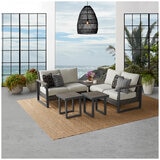 Agio Maricopa Woven Sectional Seating 5 Piece Set