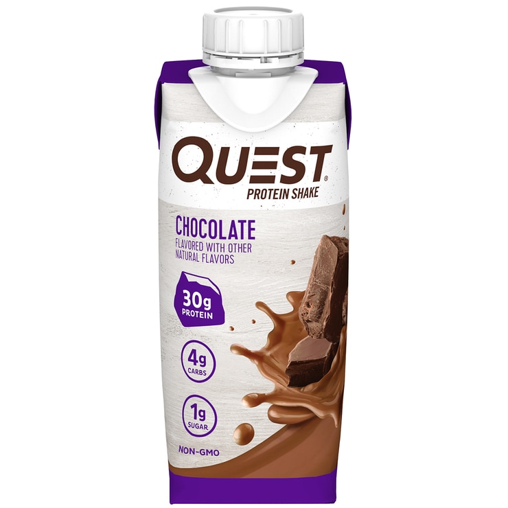 Quest Protein Shake Chocolate 325ml x 12 Costco Australia