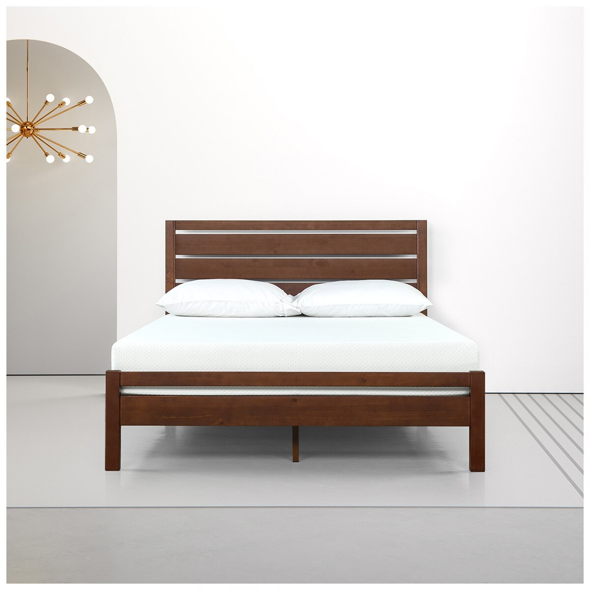 Blackstone Garland Wood Paneled Platform Queen Bed Costco Australia