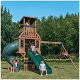 KidKraft Summit View Wooden Swing Set