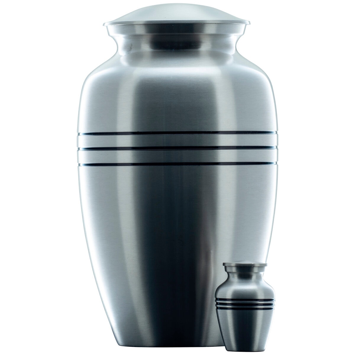 Value Coffins Radiance Pewter Urn Set