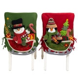 Christmas Chair Covers 2 Pack