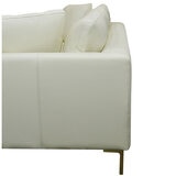 Moran Pico 3.5 Seater Sofa With Left Chaise Sterling Vanilla