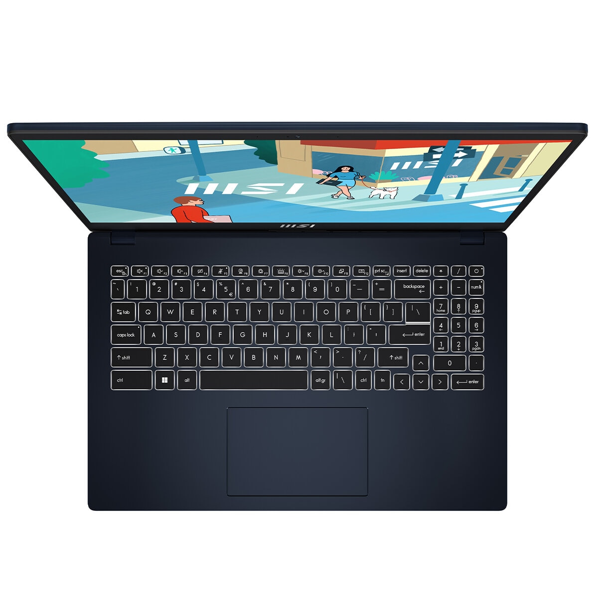 MSI 15.6 Inch Modern 15 Laptop i7-1255U B12MO-845AU