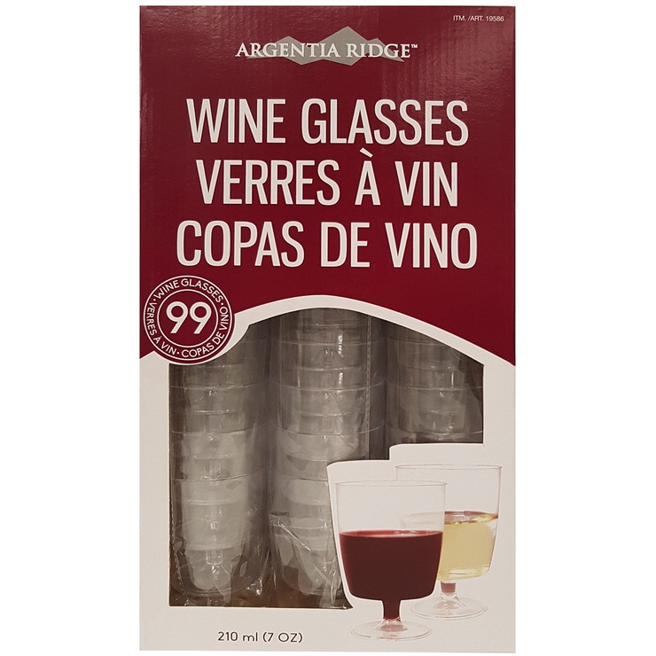 Argentia Ridge 7oz Wine Cups 99 Pack Costco Australia