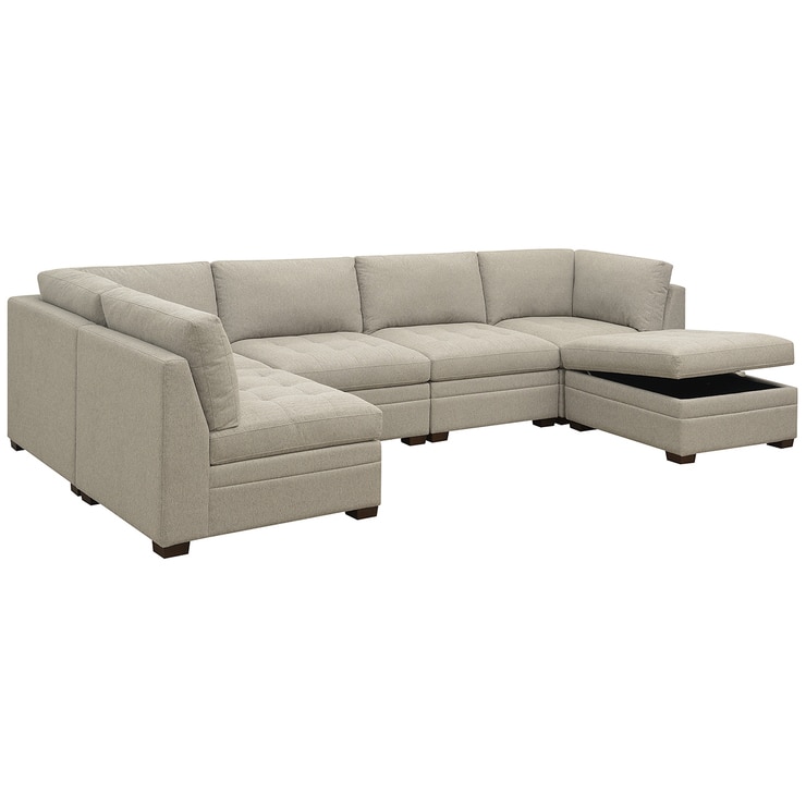 Thomasville Modular Fabric Sectional 6pc Costco Australia