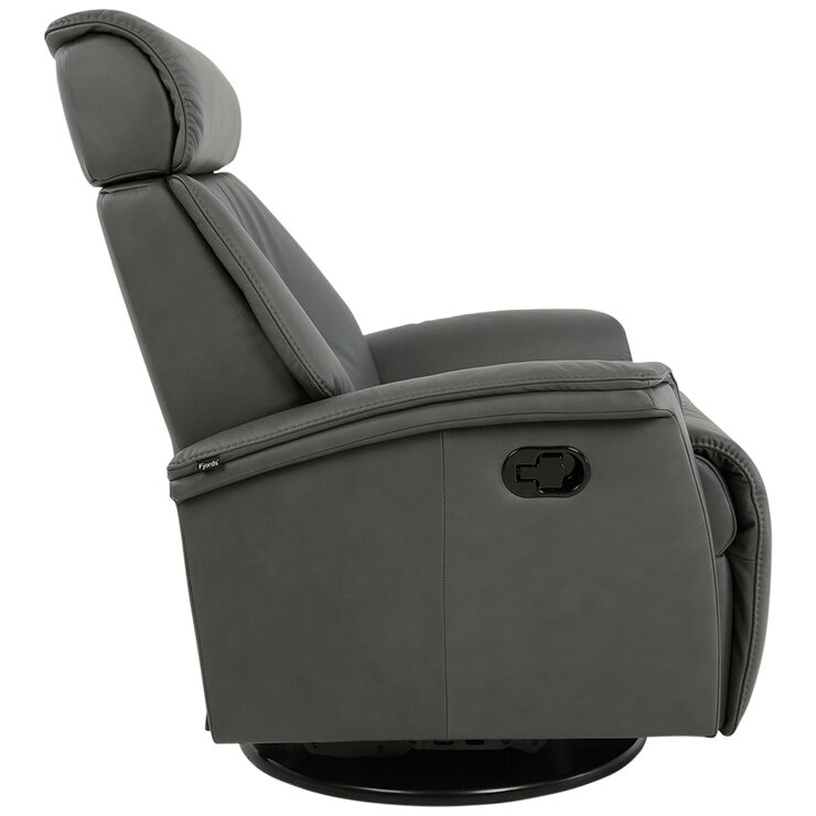 Moran Fjords Rome Relaxer Large Rocker Recliner Dark Grey
