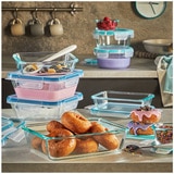 Snapware Pyrex 18 piece Glass set