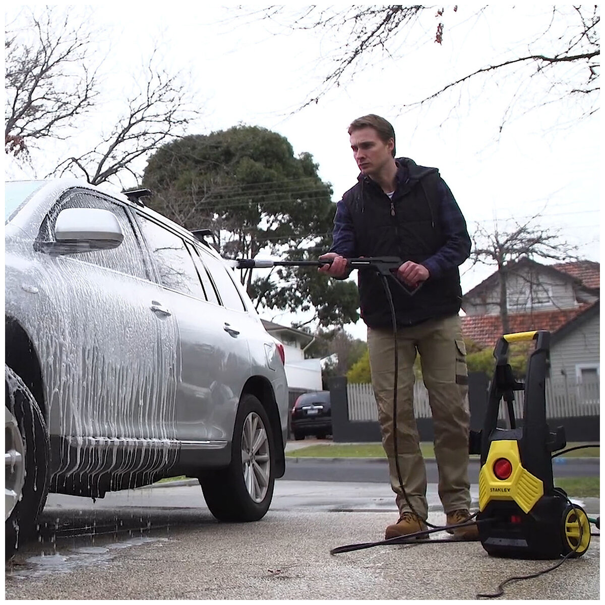 Stanley 1600W 1740PSI Electric Pressure Washer