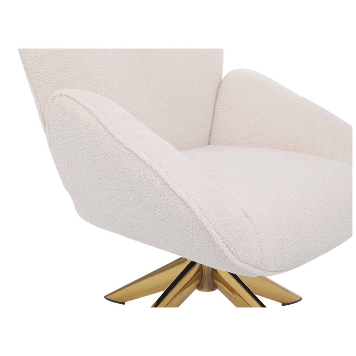 142277 ONEX Sasa Boucle Upholstered Armchair (Set of 2）