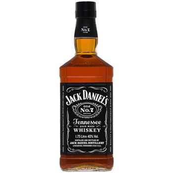 Jack Daniel's Old No. 7 Brand Tennessee Sour Mash Whiskey 1.75L
