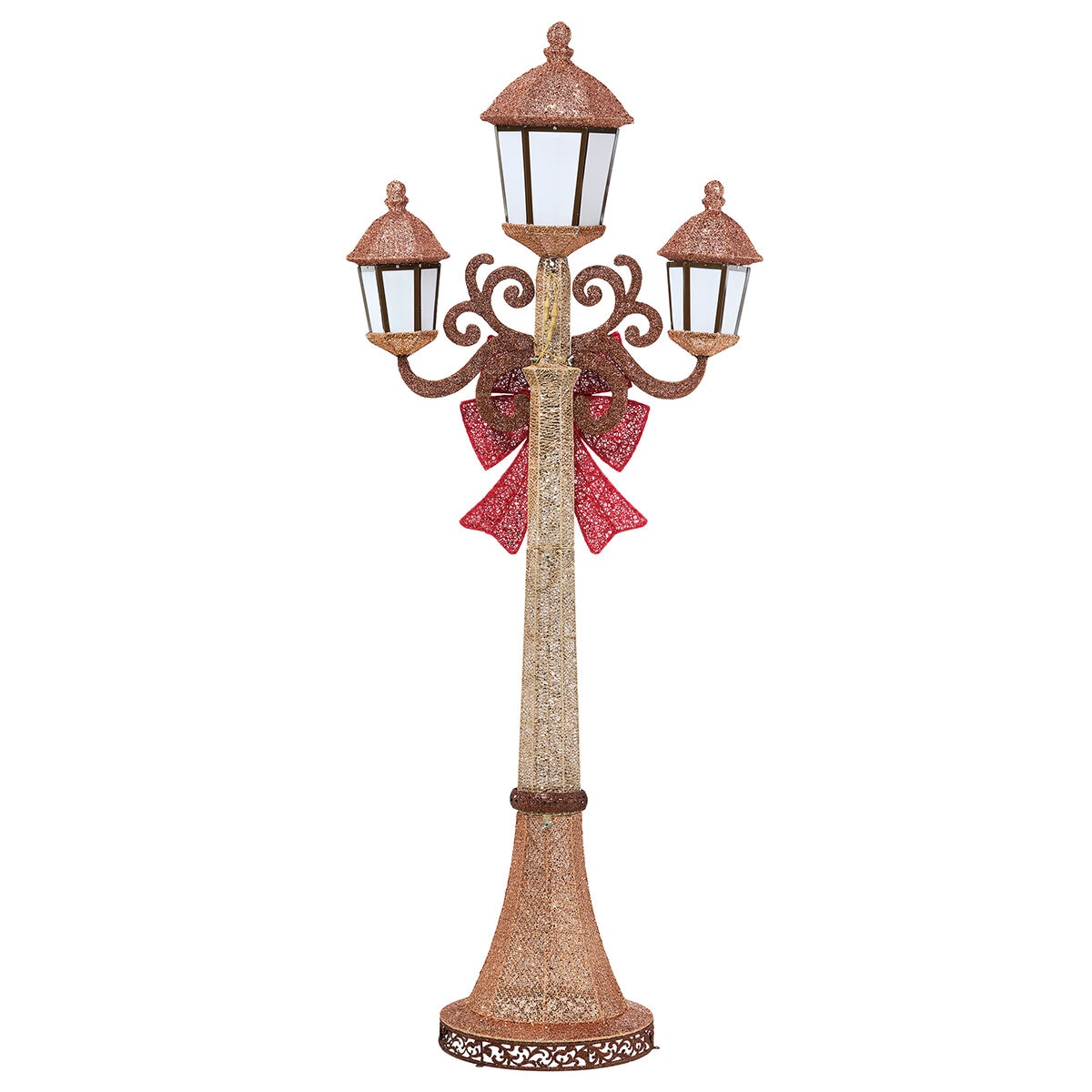 Triple LED Lamp Post 2.1m