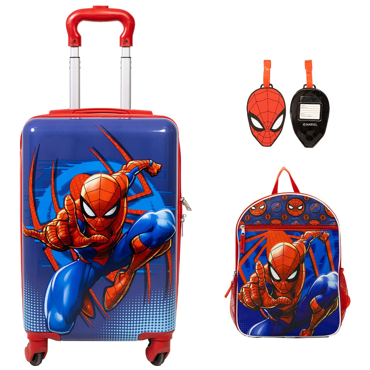 Licensed Luggage Set 2 Piece with Bonus Luggage Tag