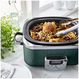 GreenPan 6L Slow Cooker CC009380-001 Pine Green