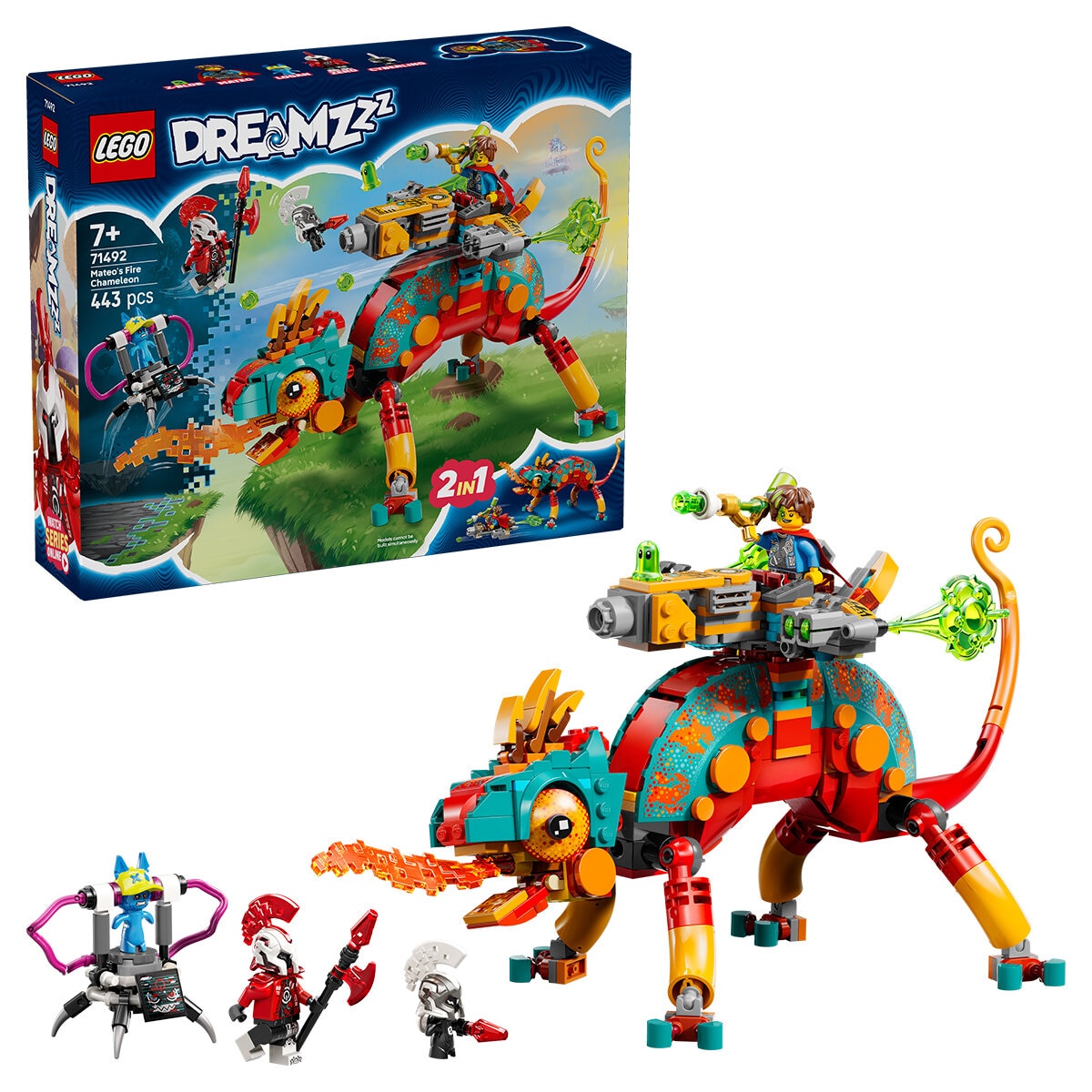 LEGO Mateo's Fire Chameleon 71492
