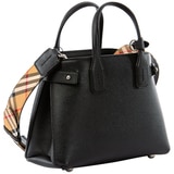 Burberry Small Banner Tote - Black