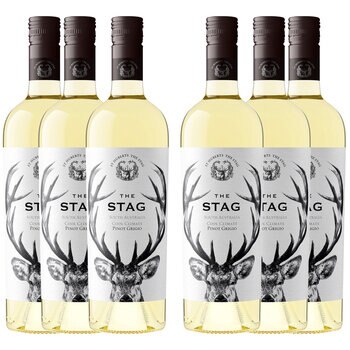 St Huberts The Stag Cool Climate Pinot Grigio 6 x 750 ml