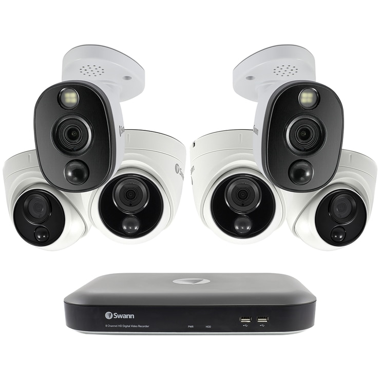 Swann 6 Camera 8 Channel 4K Ultra HD DVR Security System SODVK