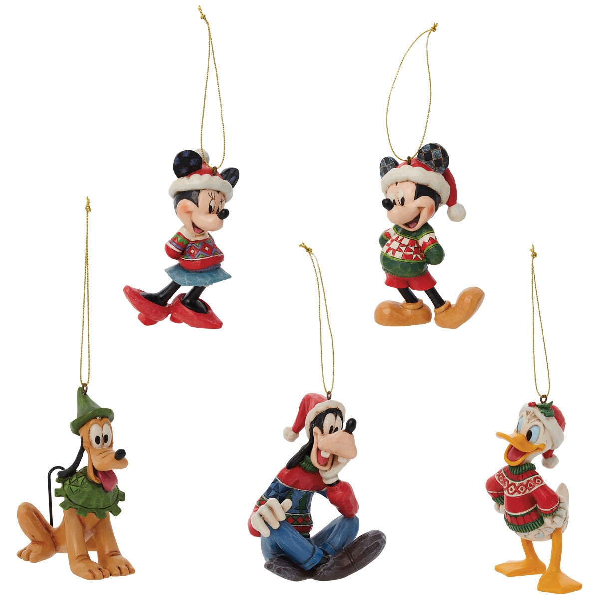 Jim Shore Disney Ornaments 5 pieces Costco Australia