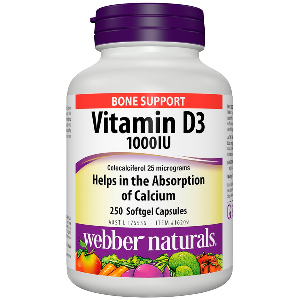 Webber Naturals Vitamin D 1000Iu