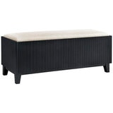 Moran Aristocrat Fabric Storage Ottoman Barley