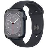 Apple Watch Series 8 GPS 45mm Midnight Aluminium Case with Midnight Sport Band