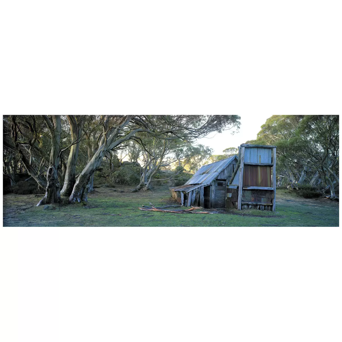 Ken Duncan 50 Inch Wallace Hut, Alpine National Park, Falls Creek Framed Print