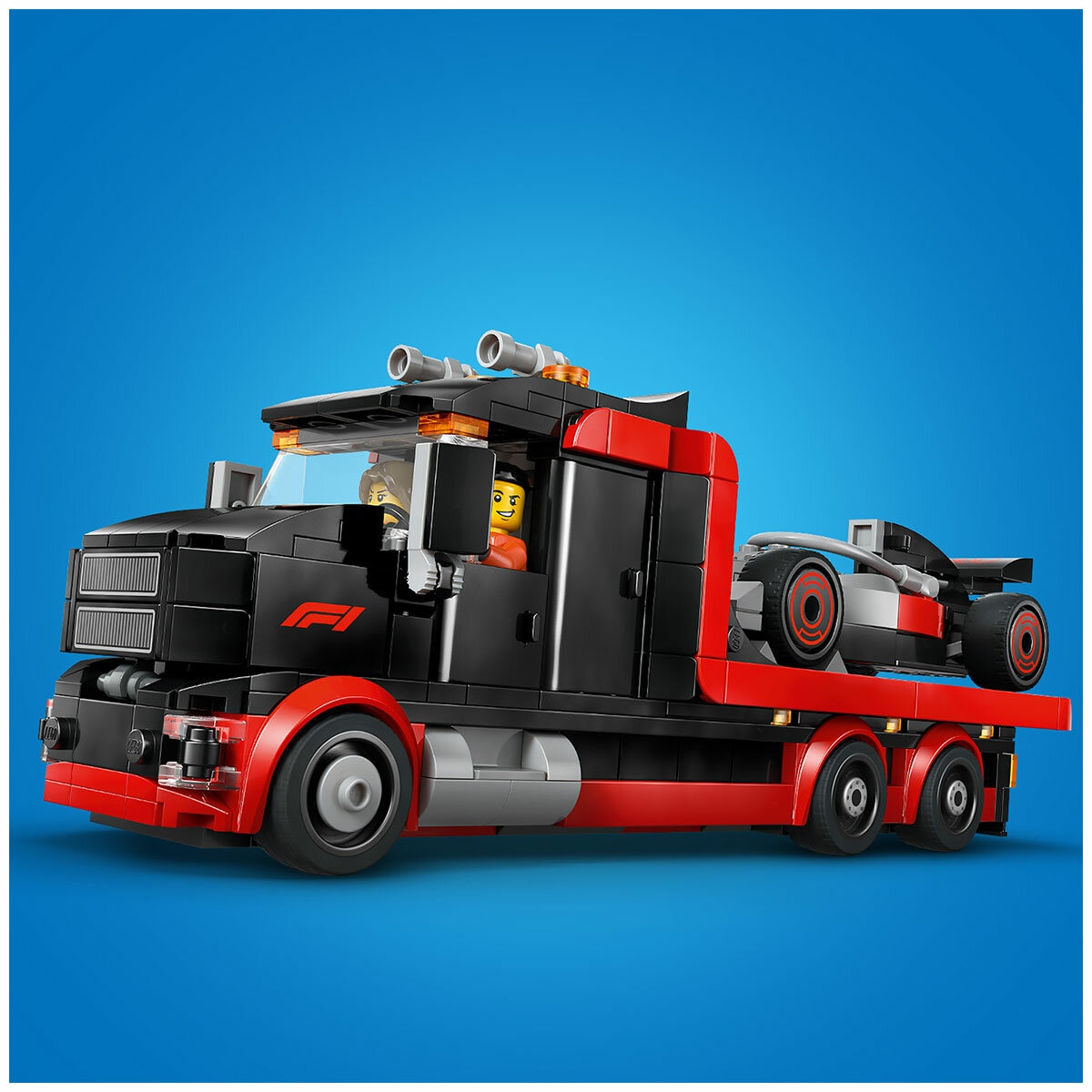 LEGO City F1 Display Truck with Audi F1 Race Car Toy 60493