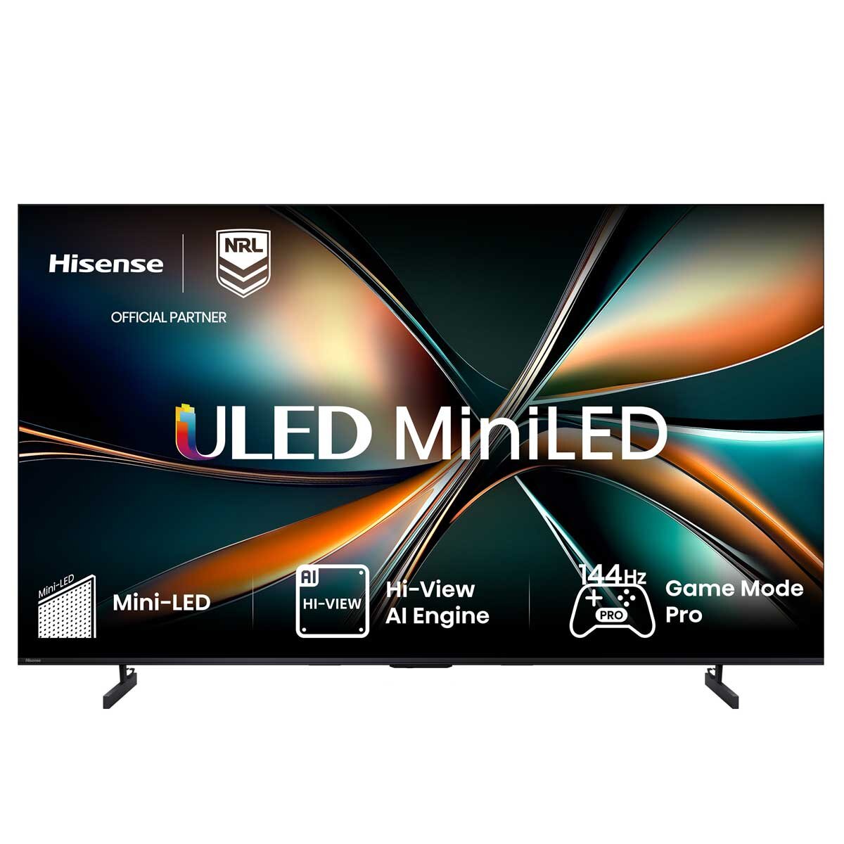 Hisense 75 Inch ULED Mini-LED U6QAU 4K QLED Smart TV 75U6QAU PRO