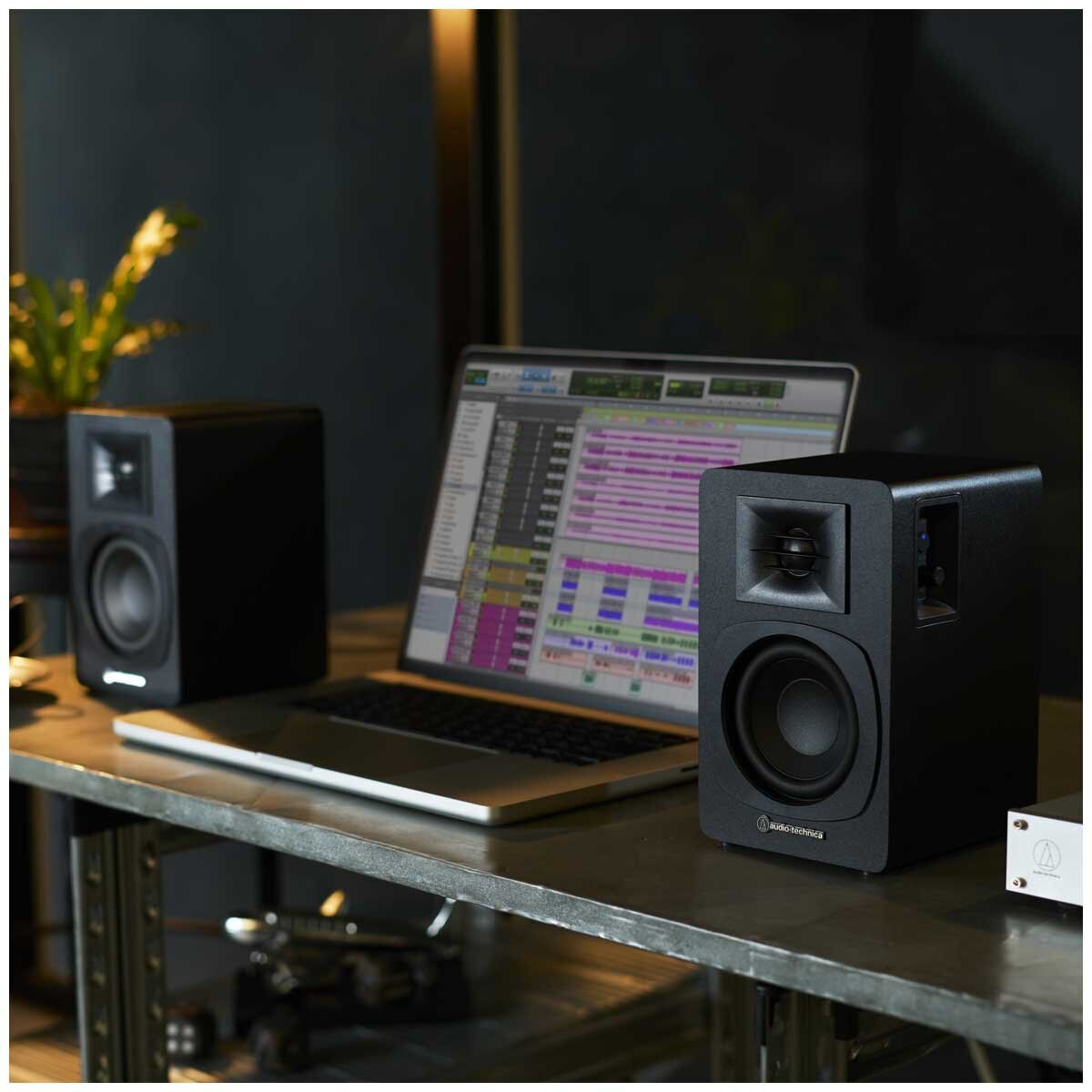 Audio-Technica Powered Bookshelf Speakers with Bluetooth AT-SP3X