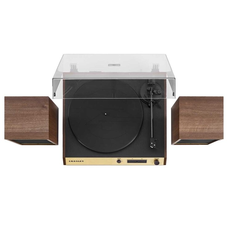 Crosley C72 Record Vinyl Shelf Turntable CR72A-WA