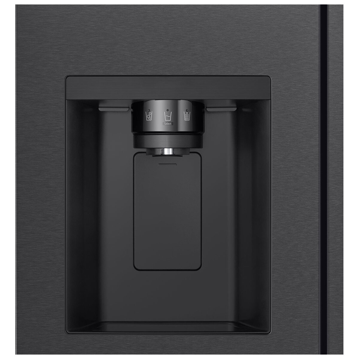 LG 641L Side By Side Fridge Matte Black GS-N599MBL