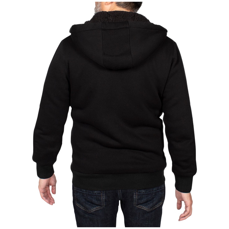 Buffalo Men's Sherpa Lined Hoodie Black | Costco Australia