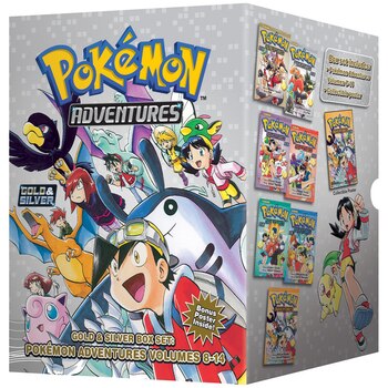 Pokemon Adventures Gold and Silver Box Set