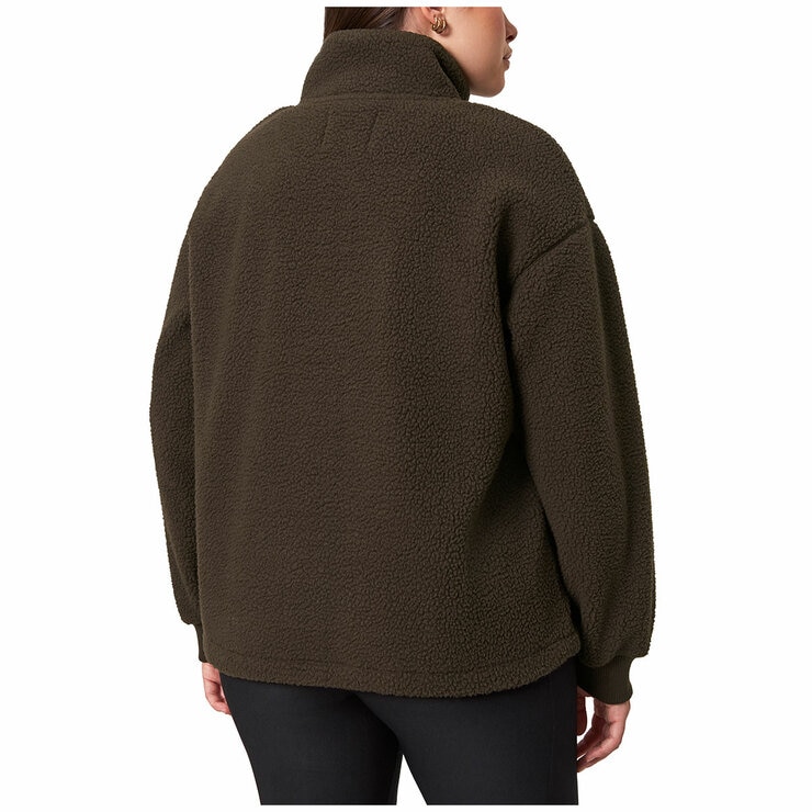 Mondetta Womens Sherpa Full Zip Fleece Jacket