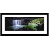 Ken Duncan 30 Natural Bridge, Qld Framed Print Black