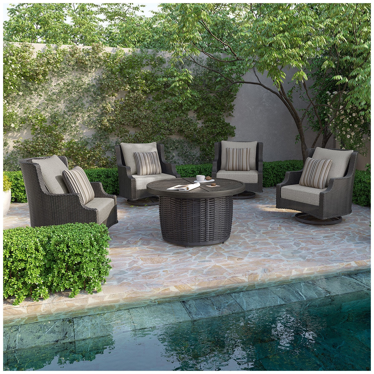 Montgomery 5 Piece Seating Set