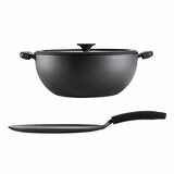 TRAMONTINA KADAI&TAWA P30 CAST IRON SET