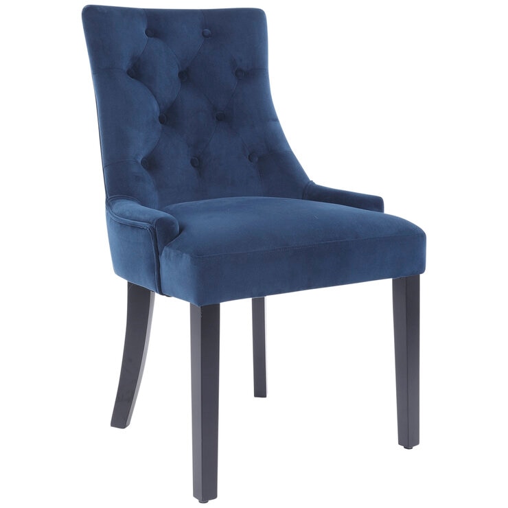 Moran Arlo Dining Chair Plush Indigo
