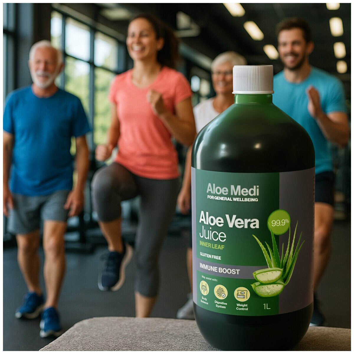 Aloe Medi Aloe Vera Inner Leaf Juice 1L