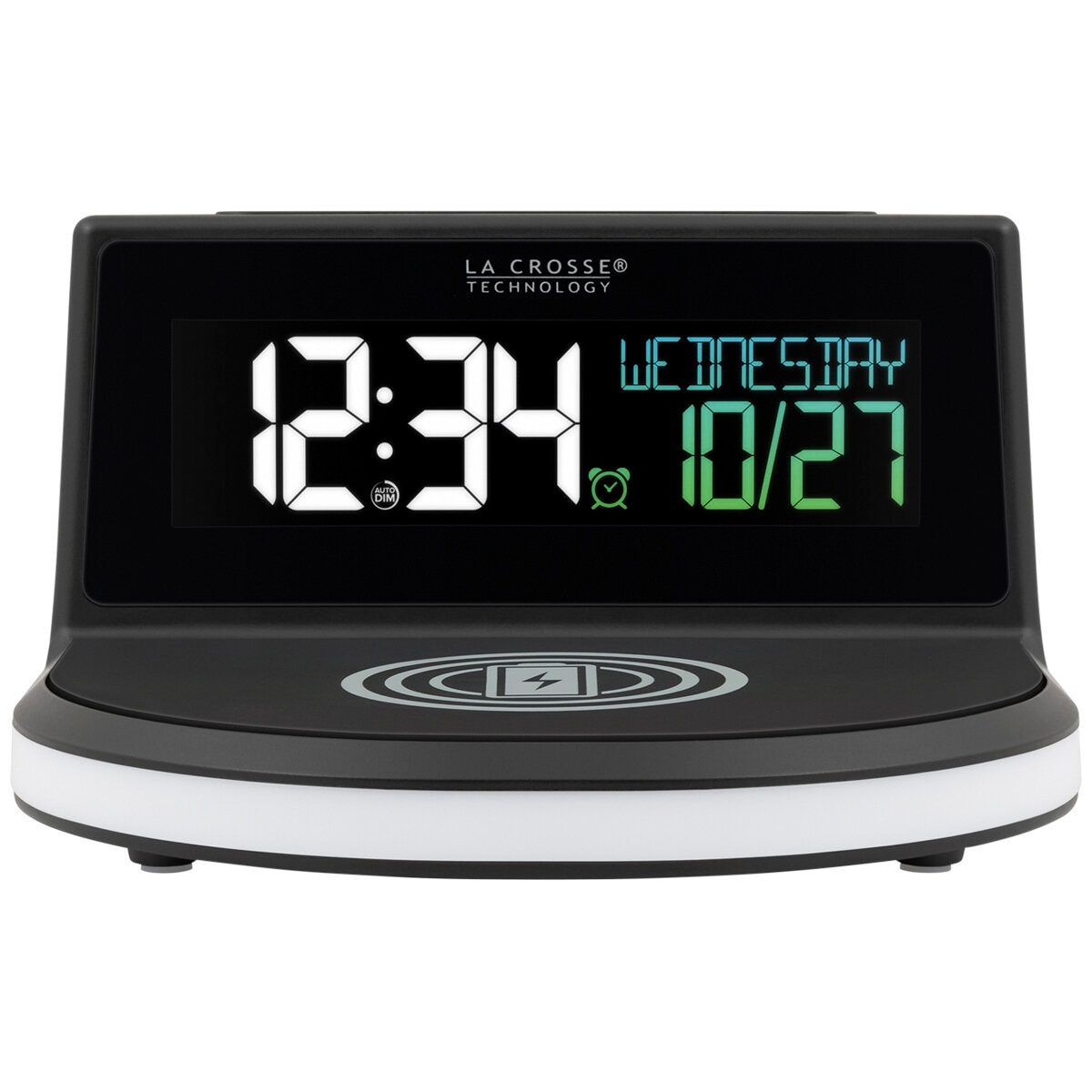 LaCrosse Glow Alarm Clock With Temperature