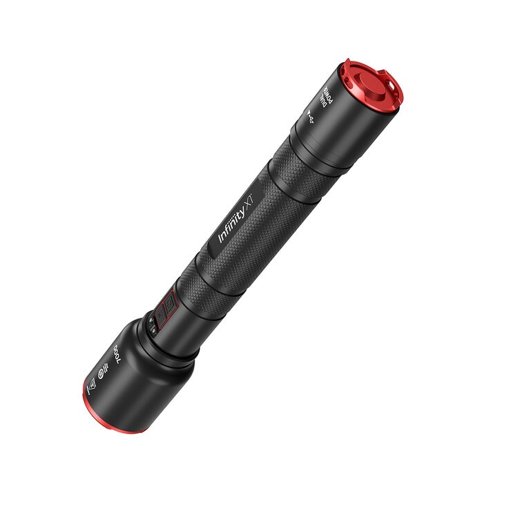 Infinity X1 7000 Lumen Dual Power Rechargeable Flashlight 1806405