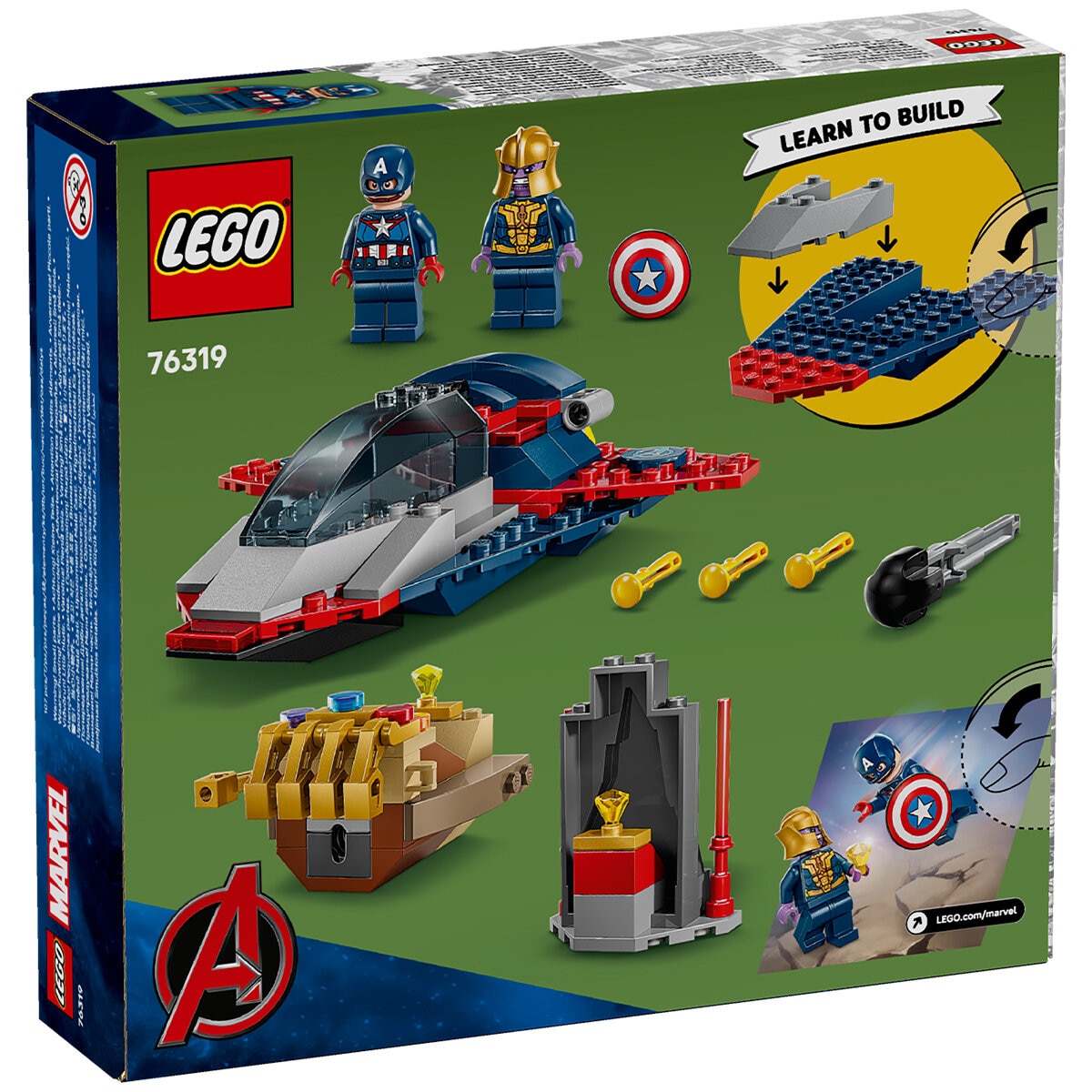 LEGO Marvel Captain America vs. Thanos 76319