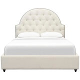 Moran Princess Queen BedHead With Encasement With Slatted Base Plush Bone